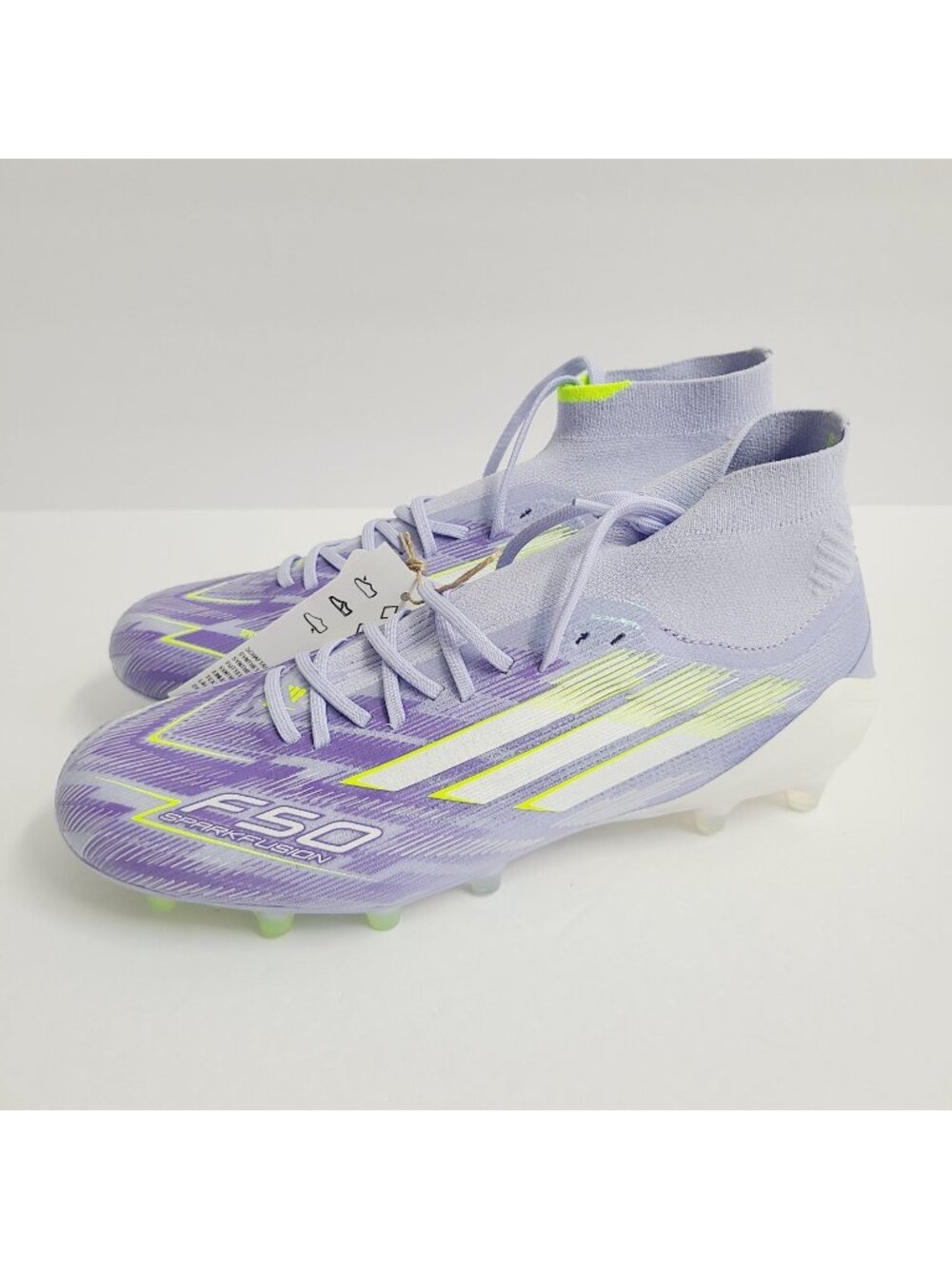 NEW Adidas Womens F50 Sparkfusion Elite Mid FG Soccer Cleats JH7648 Size 4.5